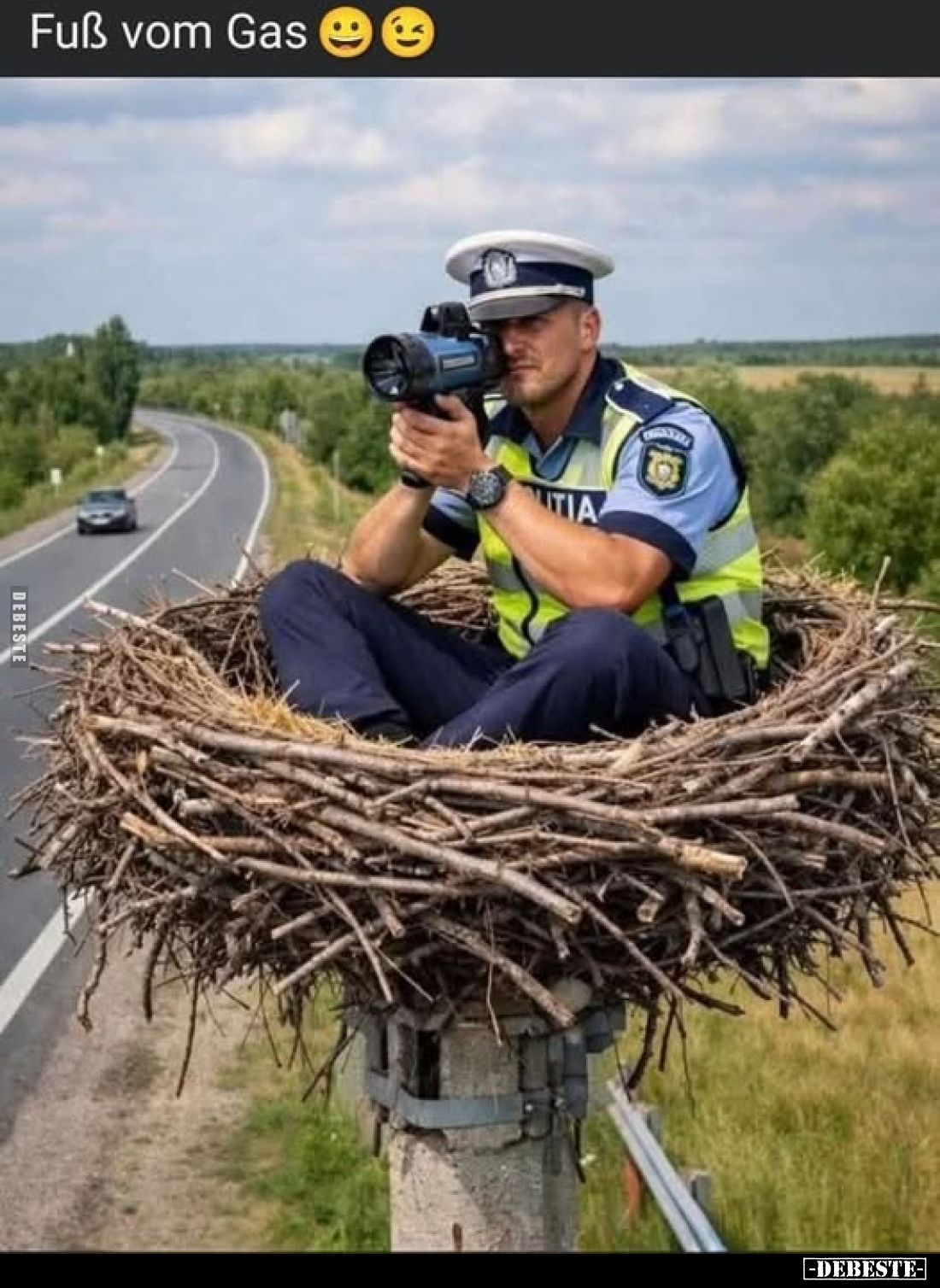 Fuß vom Gas.. - Lustige Bilder | DEBESTE.de