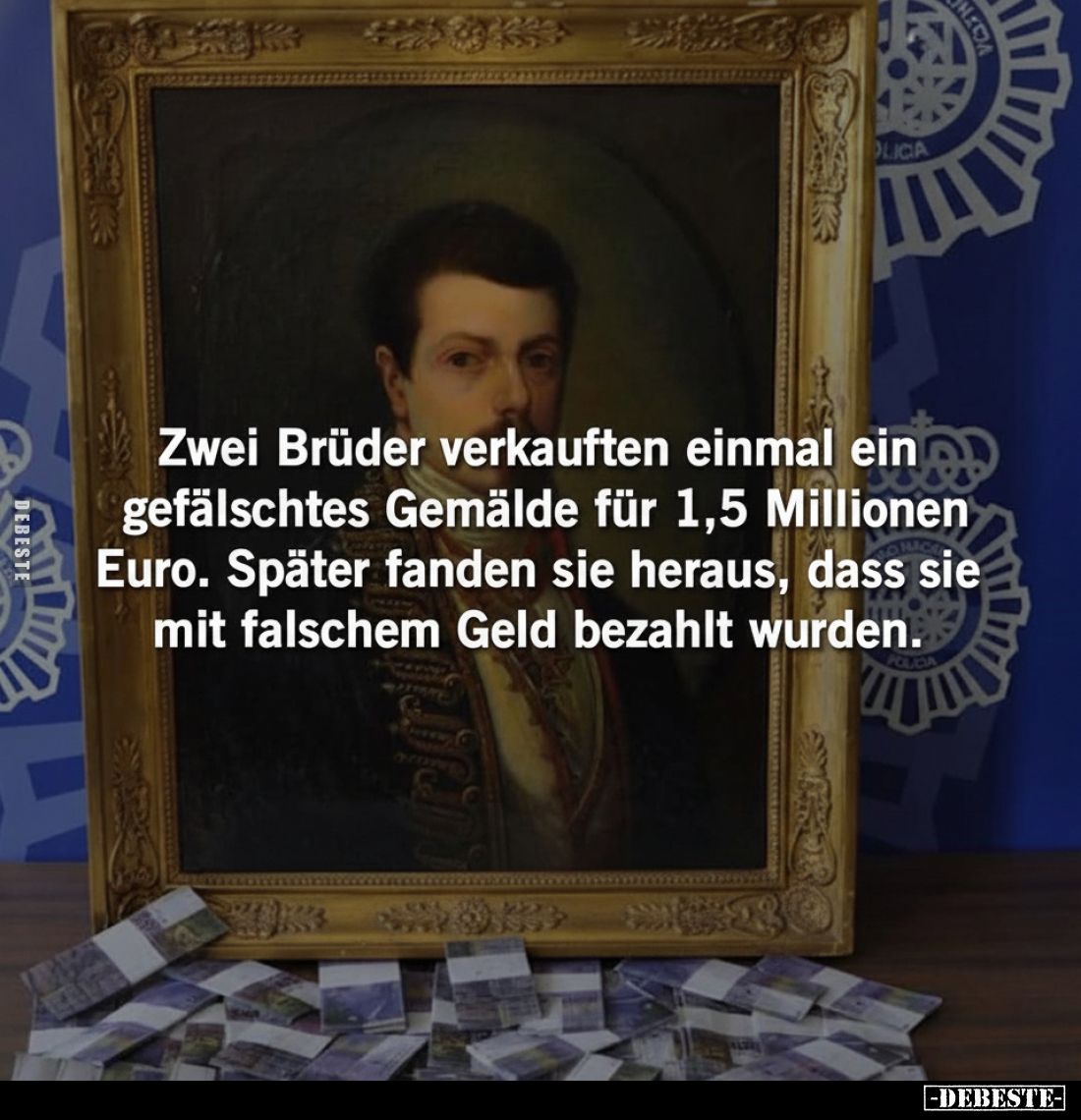 Zwei Brüder verkauften einmal ein gefälschtes Gemälde für.. - Lustige Bilder | DEBESTE.de