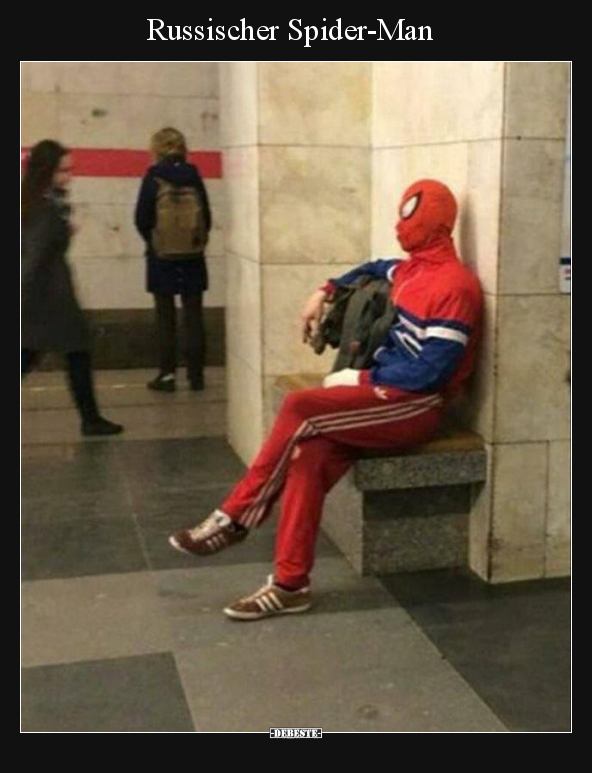 Russischer Spider-Man.. - Lustige Bilder | DEBESTE.de