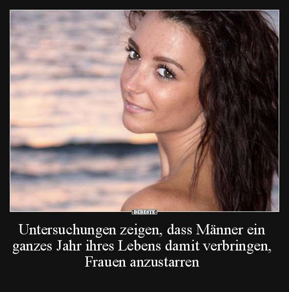 Untersuchungen zeigen, dass Männer ein ganzes Jahr ihres.. - Lustige Bilder | DEBESTE.de