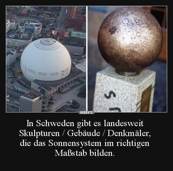 In Schweden gibt es landesweit Skulpturen / Gebäude /.. - Lustige Bilder | DEBESTE.de