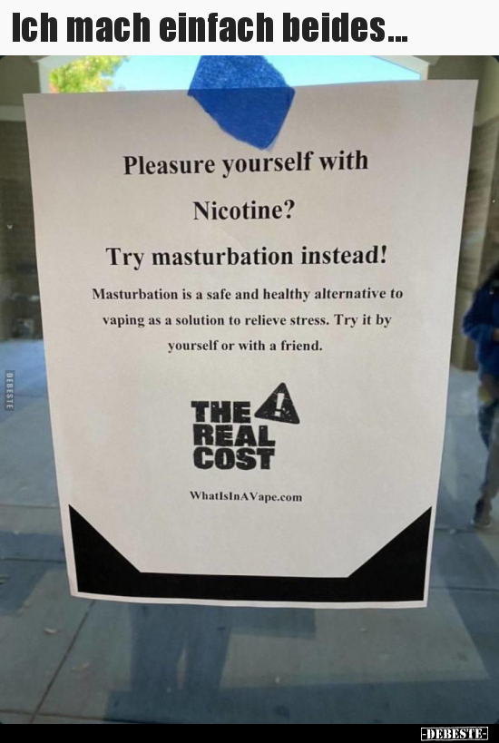 Ich mach einfach beides...