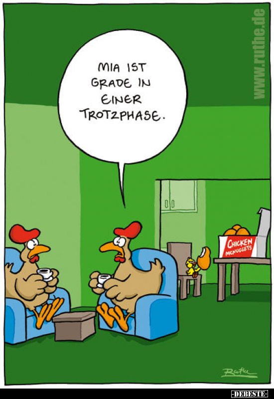 Mia ist grade in einer Trotzphase...