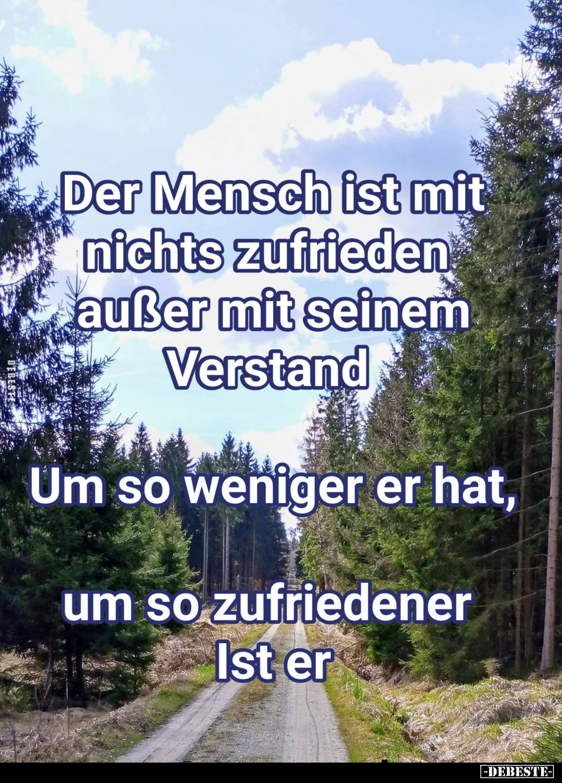 Der Mensch ist mit nichts zufrieden... - Lustige Bilder | DEBESTE.de