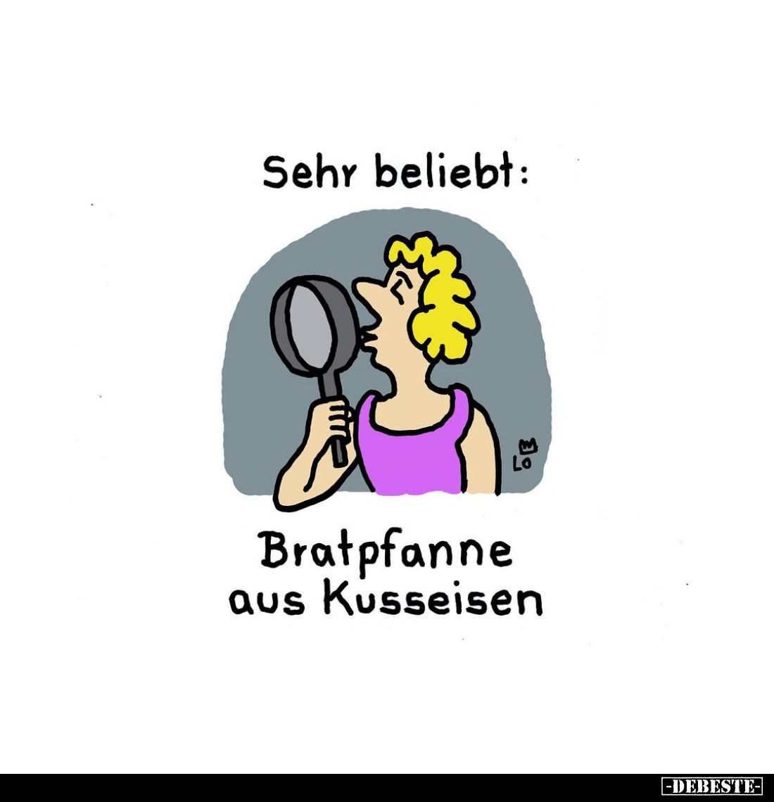 Sehr beliebt: Bratpfanne aus Kusseisen