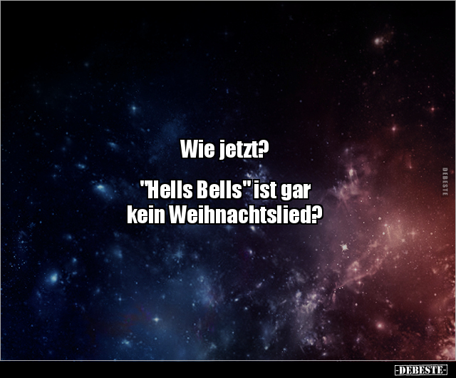 Wie jetzt? "Hells Bells" ist gar kein.. - Lustige Bilder | DEBESTE.de