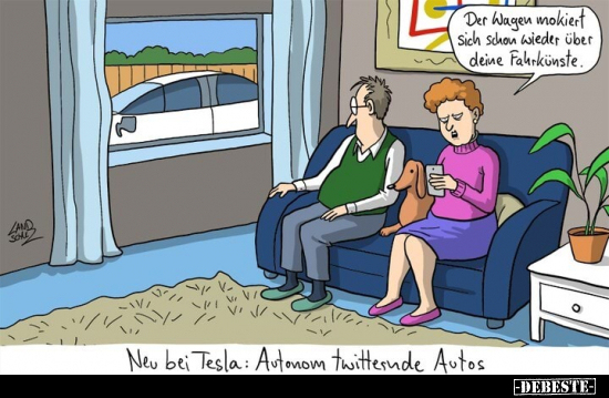 Der Wagen mokiert sich schon wieder über deine.. - Lustige Bilder | DEBESTE.de