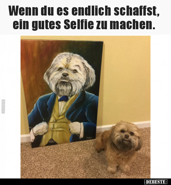 Wenn du es endlich schaffst, ein gutes Selfie zu.. - Lustige Bilder | DEBESTE.de