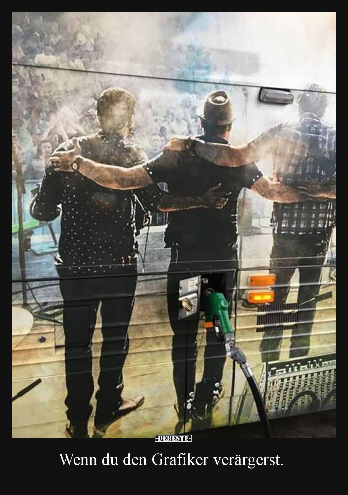 Wenn du den Grafiker verärgerst.
