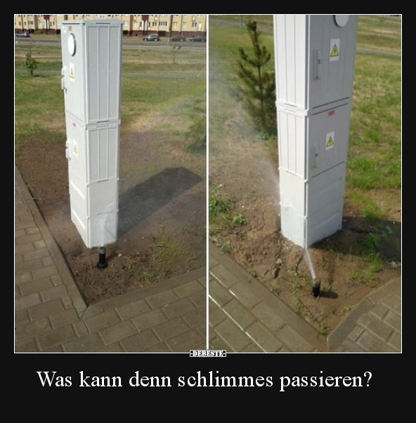 Was kann denn schlimmes passieren?.. - Lustige Bilder | DEBESTE.de