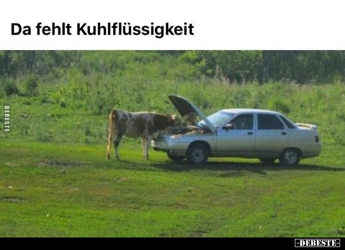 Da fehlt Kühlflüssigkeit