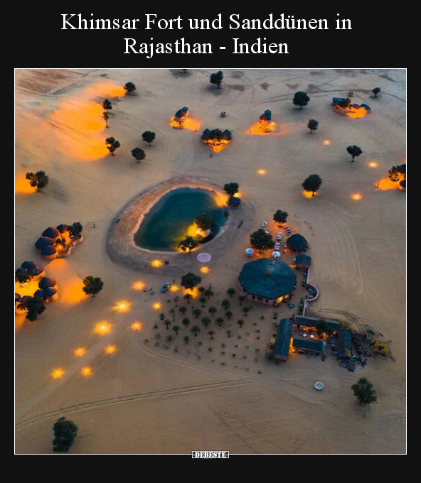 Khimsar Fort und Sanddünen in Rajasthan - Indien.. - Lustige Bilder | DEBESTE.de