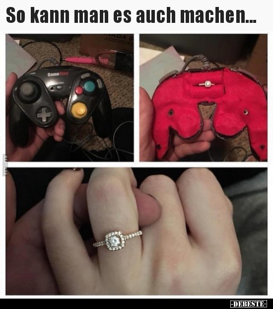 So kann man es auch machen..