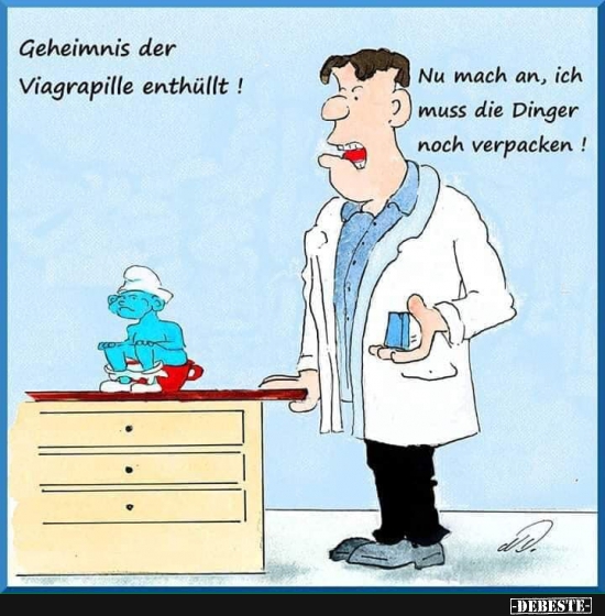 Geheimnis der Viagrapille enthüllt! - Lustige Bilder | DEBESTE.de