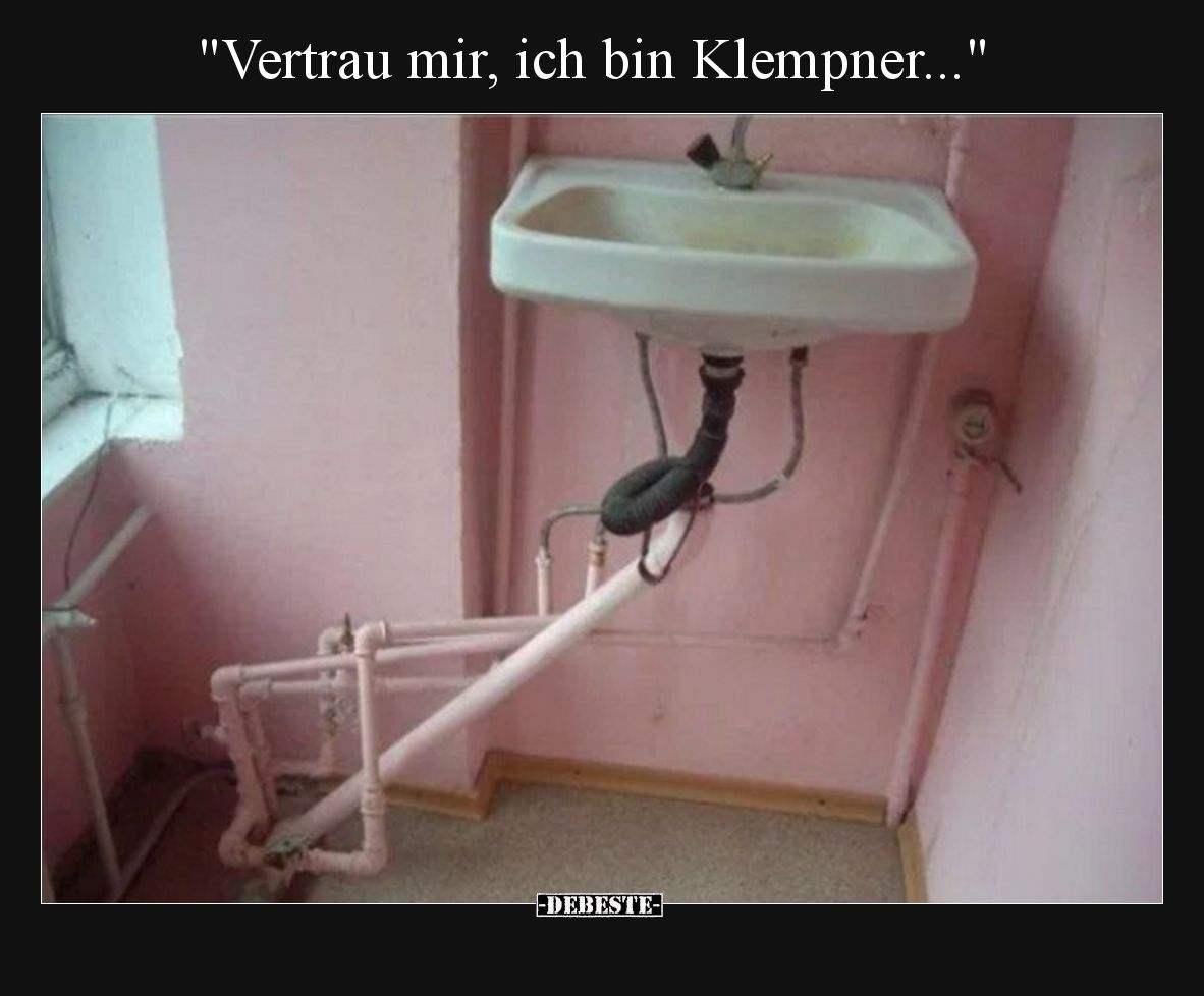 Vertrau mir, ich bin Klempner
