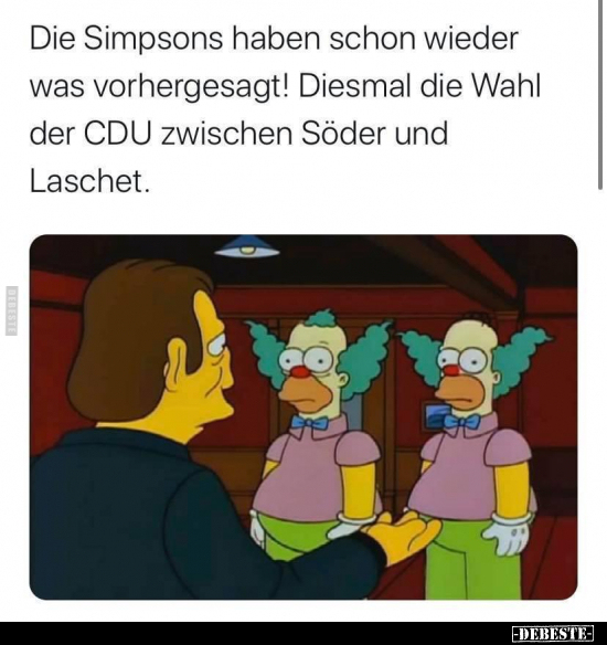 Die Simpsons haben schon wieder was vorhergesagt!.. - Lustige Bilder | DEBESTE.de
