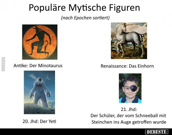 Populäre Mytische Figuren.. - Lustige Bilder | DEBESTE.de