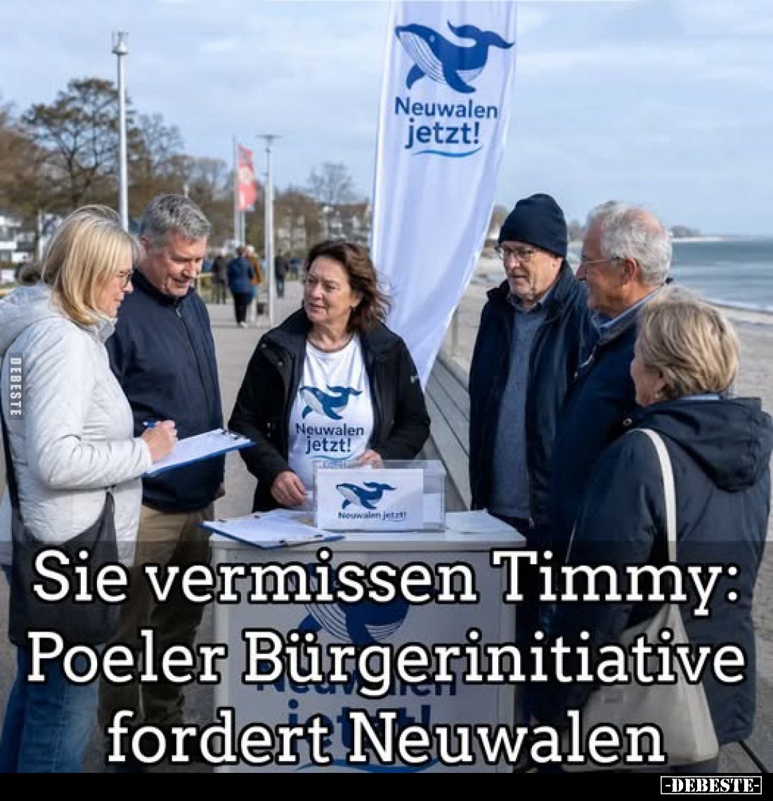 Sie vermissen Timmy: Poeler Bürgerinitiative fordert Neuwalen