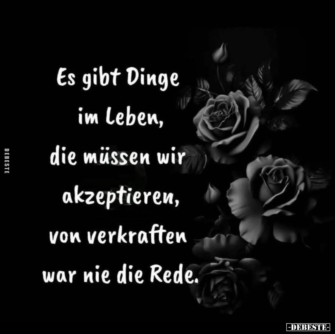 Es gibt Dinge im Leben, die müssen wir akzeptieren... - Lustige Bilder | DEBESTE.de