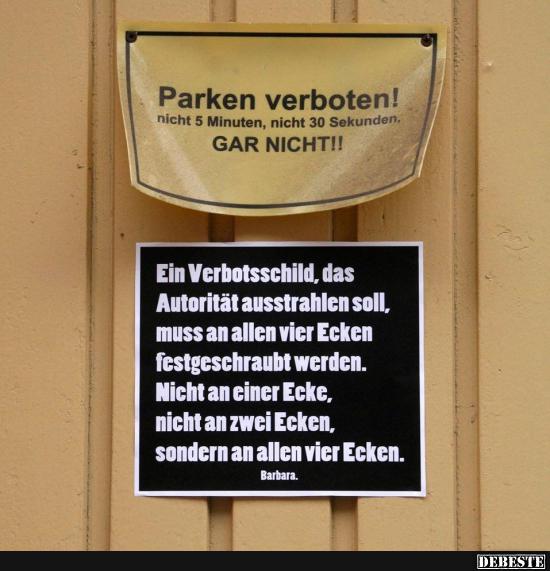 Parken Verboten Lustige Bilder Spruche Witze Echt Lustig