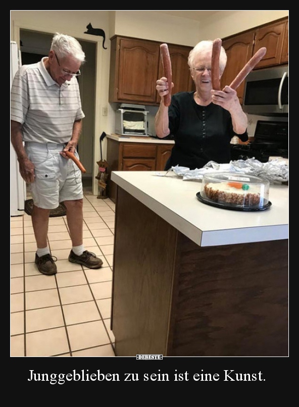 Junggeblieben zu sein ist eine Kunst...