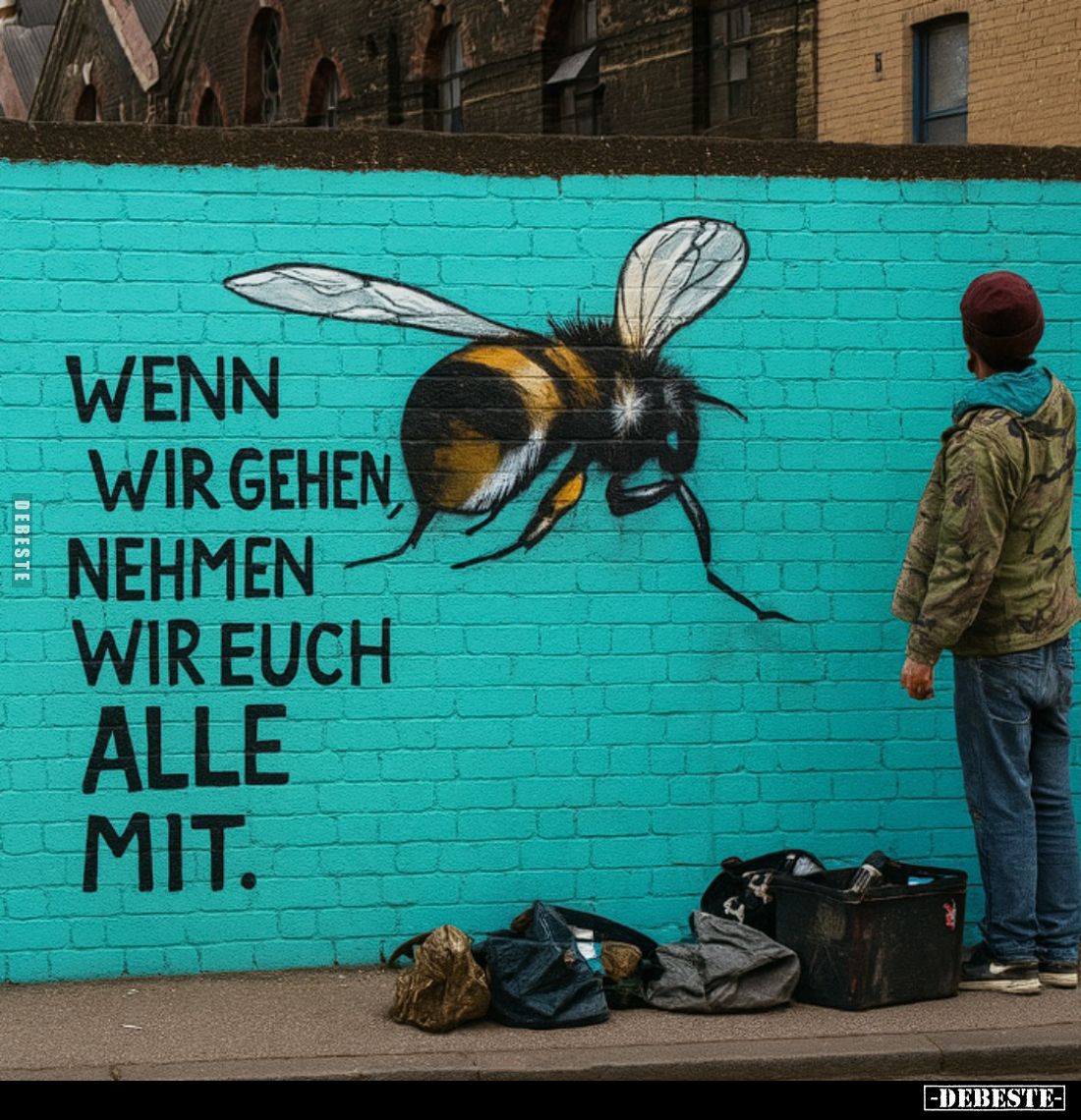 Wenn wir gehen, nehmen wir euch
alle
mit.