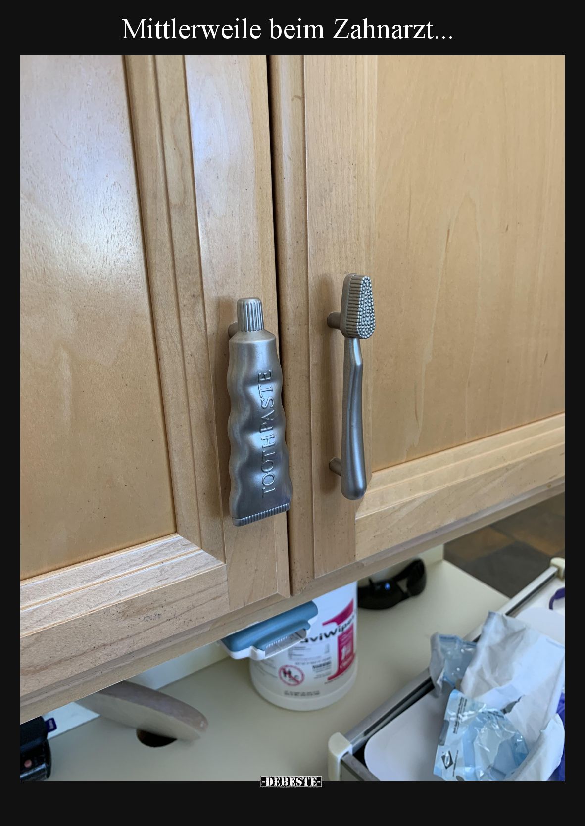 Mittlerweile beim Zahnarzt...