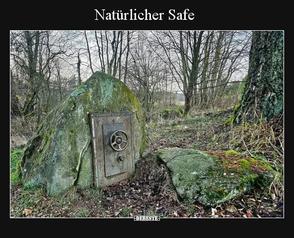 Natürlicher Safe