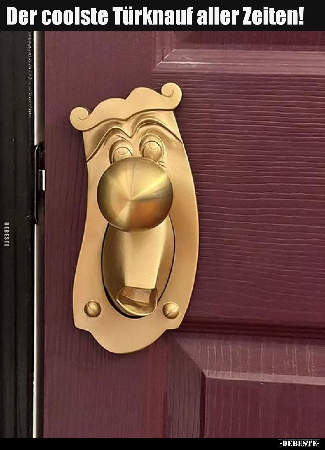 Der coolste Türknauf aller Zeiten!