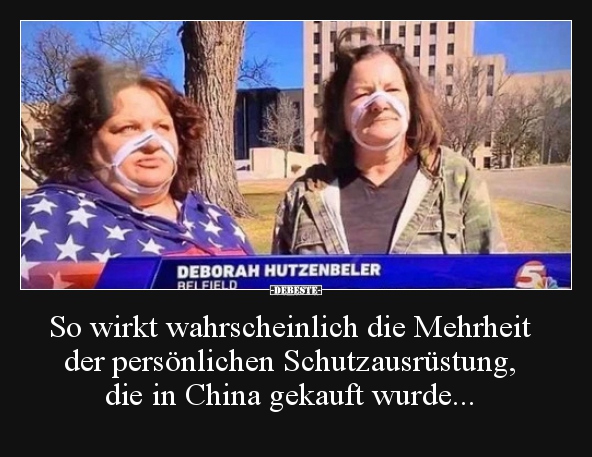 So wirkt wahrscheinlich die Mehrheit der persönlichen..