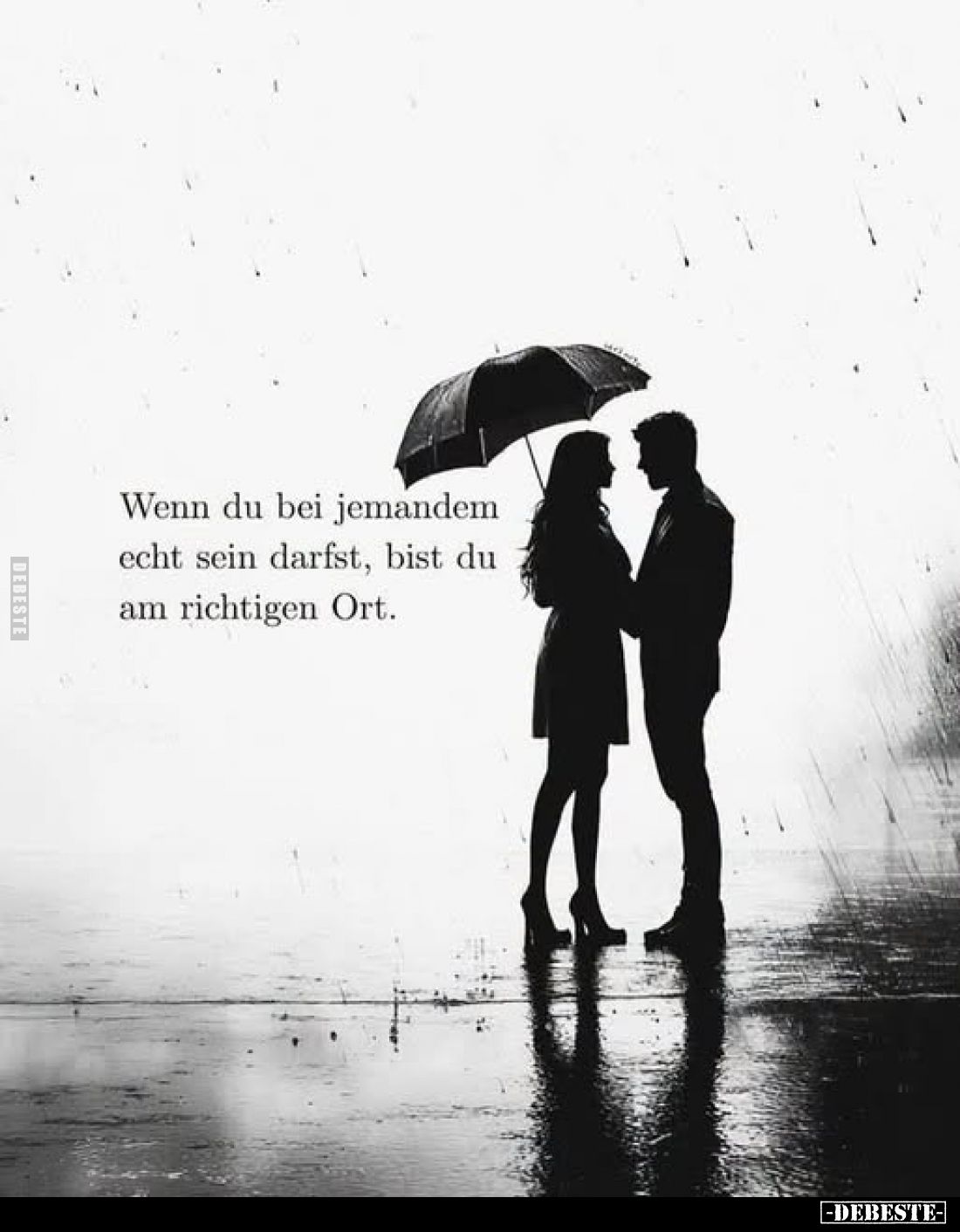 Wenn du bei jemandem echt sein darfst, bist du am richtigen Ort.