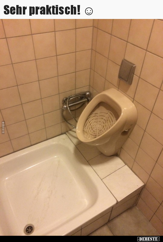 Sehr praktisch! ☺..