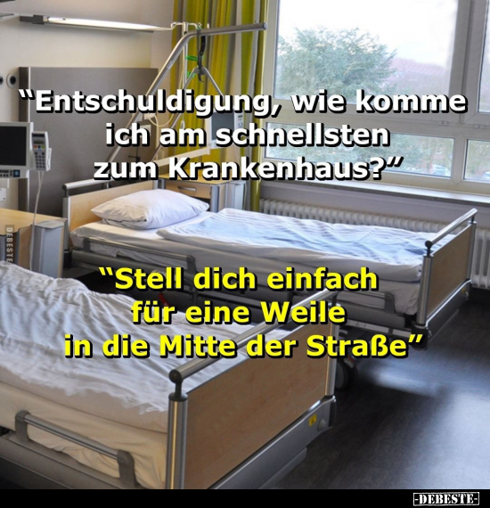 "Entschuldigung, wie komme ich am schnellsten zum.." - Lustige Bilder | DEBESTE.de