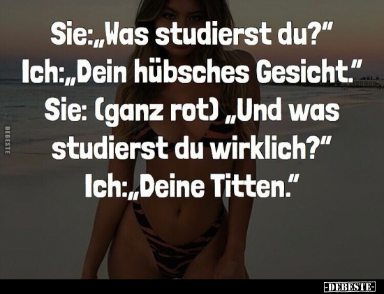 Sie:„Was studierst du?".. - Lustige Bilder | DEBESTE.de