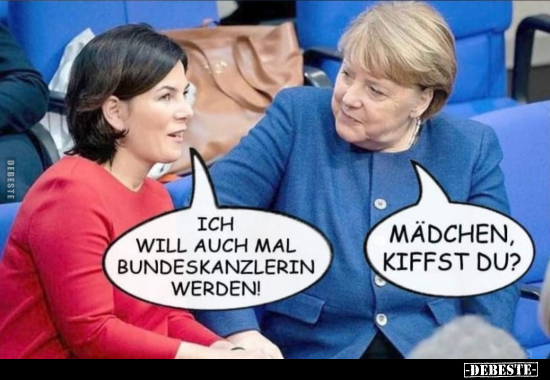 Ich will auch mal Bundeskanzlerin werden!.. - Lustige Bilder | DEBESTE.de