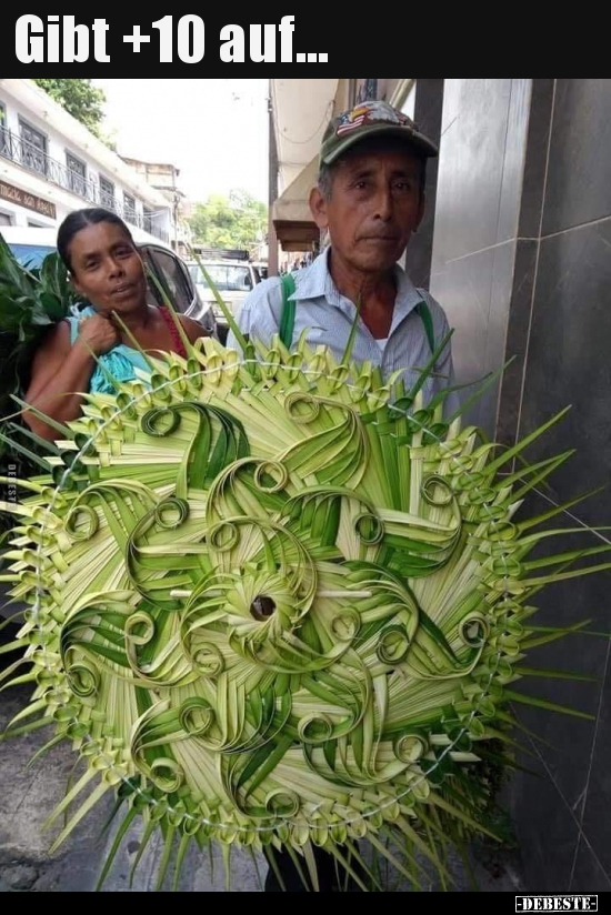 Gibt +10 auf...