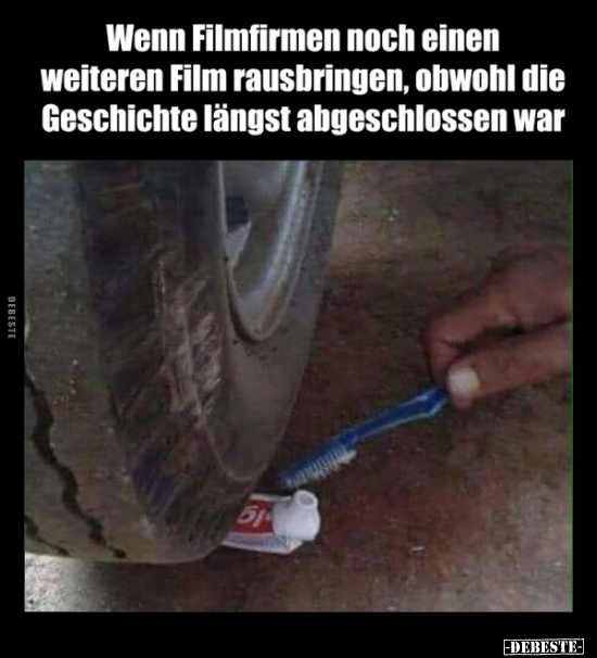 Wenn Filmfirmen noch einen weiteren Film rausbringen.. - Lustige Bilder | DEBESTE.de