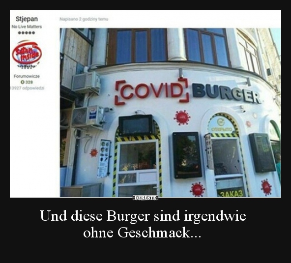 Und diese Burger sind irgendwie ohne Geschmack... - Lustige Bilder | DEBESTE.de