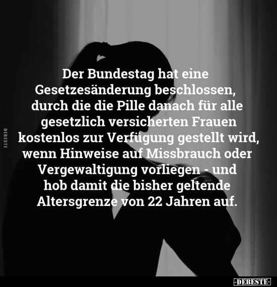 Bundestag, Pille, Frauen, Frauen Kostenlos, Kostenlos, Wenn