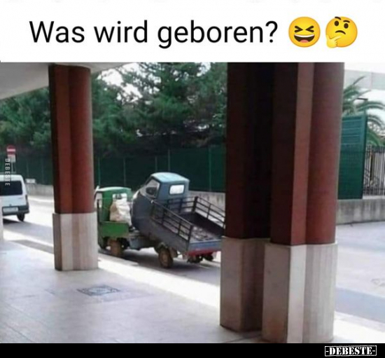 Was wird geboren?.. - Lustige Bilder | DEBESTE.de