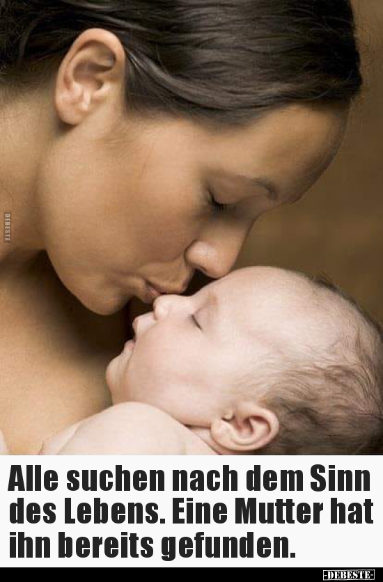 Alle suchen nach dem Sinn des Lebens...