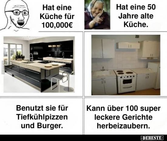 Hat eine Küche für 100,000€.. - Lustige Bilder | DEBESTE.de