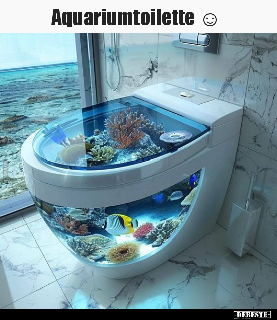 Aquariumtoilette.. - Lustige Bilder | DEBESTE.de