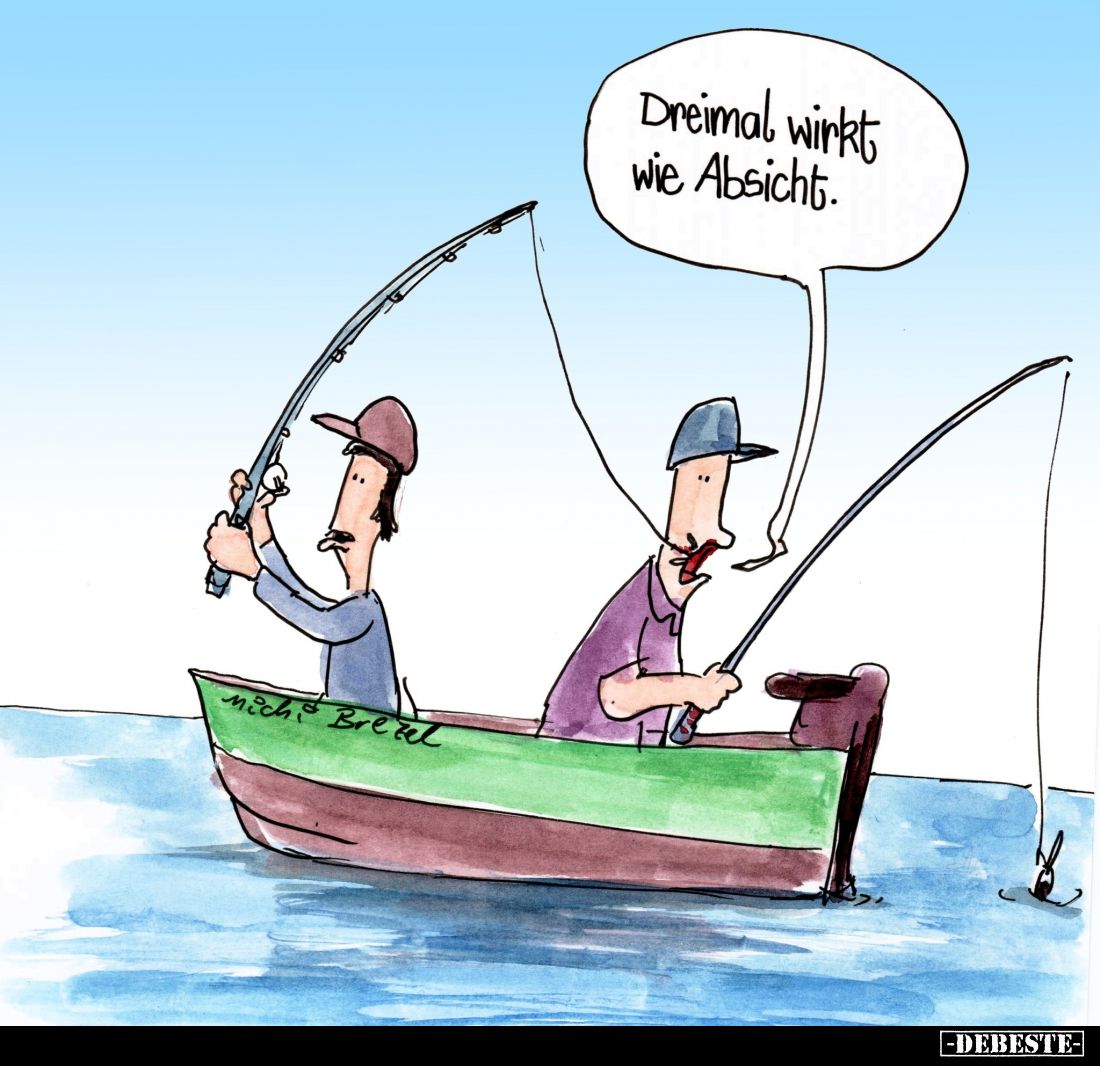 Dreimal wirkt wie Absicht.