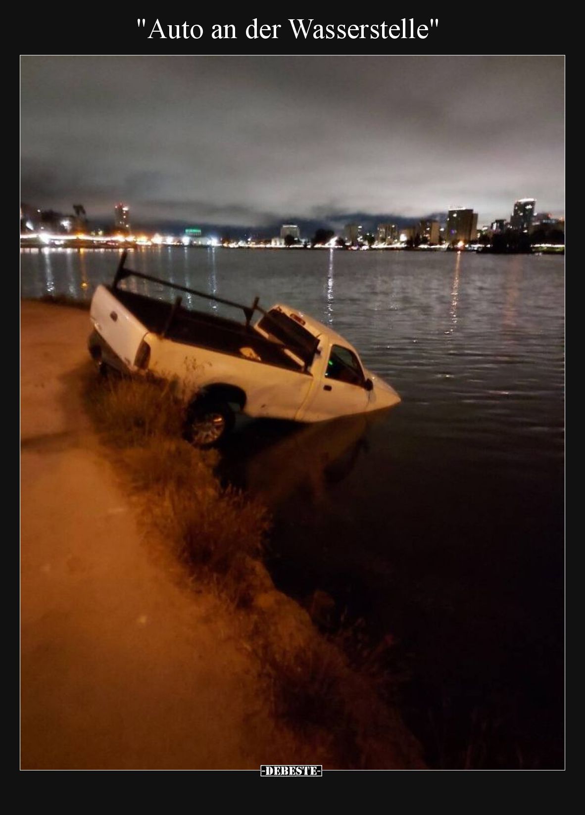 "Auto an der Wasserstelle".. - Lustige Bilder | DEBESTE.de