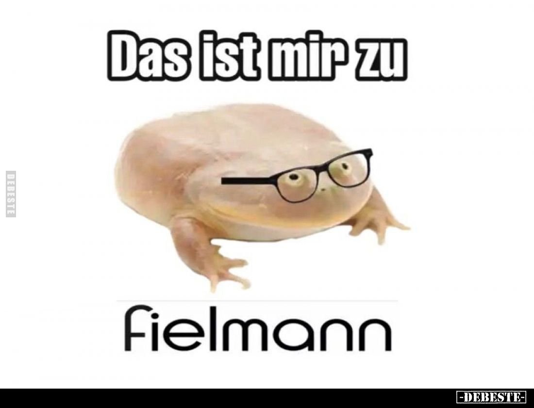 Das ist mir zu
Fielmann