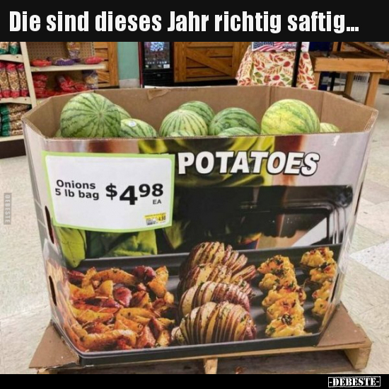 Die sind dieses Jahr richtig saftig…