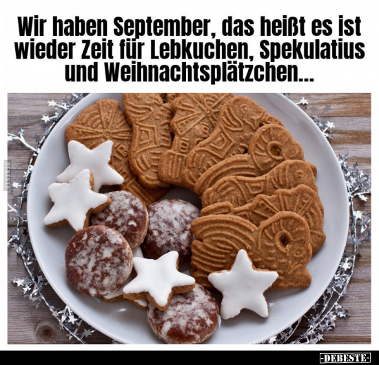 Wir haben September, das heißt es ist wieder Zeit für.. - Lustige Bilder | DEBESTE.de