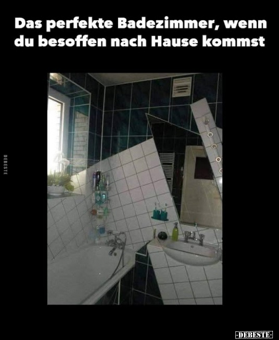 Badezimmer, Wenn, Besoffen