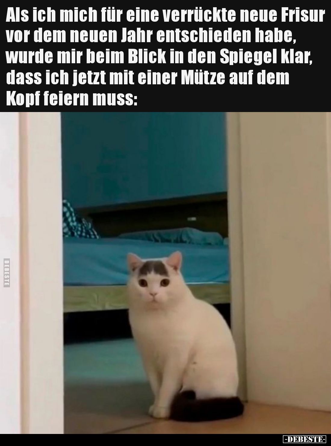 Als ich mich für eine verrückte neue Frisur vor dem neuen.. - Lustige Bilder | DEBESTE.de